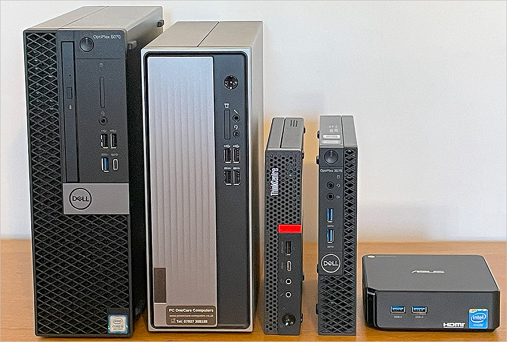 Desktop PC's Refurbished